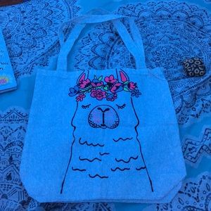 Llama tote
